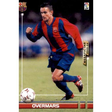 Overmars Barcelona 72 Megafichas 2003-04