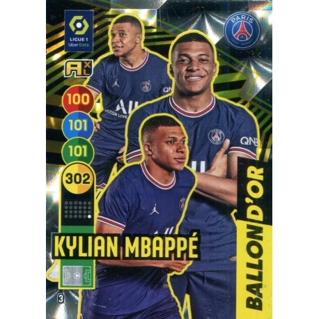 Kylian Mbappé Ballon D'or Paris Saint 3