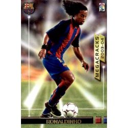 Ronaldinho Megacracks Fichas Bis Barcelona 374 Megacracks 2003-04