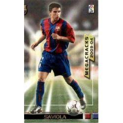 Saviola Megacracks Barcelona 380 Megafichas 2003-04