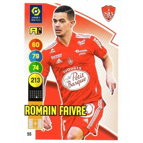 Romain Faivre Stade Brestois 29 55