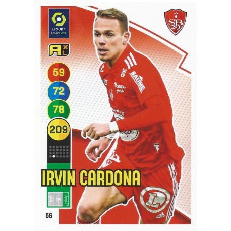 Irvin Cardona Stade Brestois 29 56