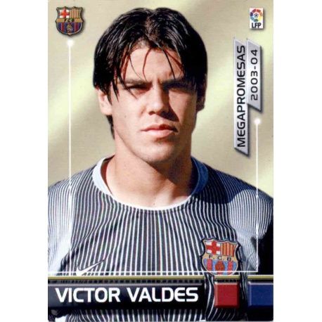 Victor Valdes Megapromesas Barcelona 388 Megafichas 2003-04