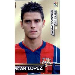 Oscar Lopez Megapromesas Barcelona 395 Megafichas 2003-04