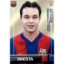 Iniesta Megapromesas Barcelona 398 Megafichas 2003-04