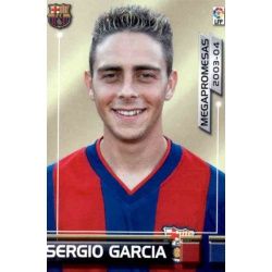 Sergio Garcia Garcia Barcelona 404 Megafichas 2003-04