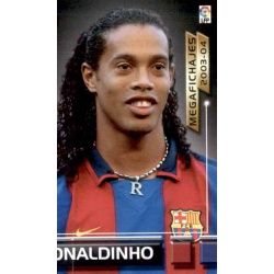 Ronaldinho Megafichajes Barcelona 504 Megacracks 2003-04
