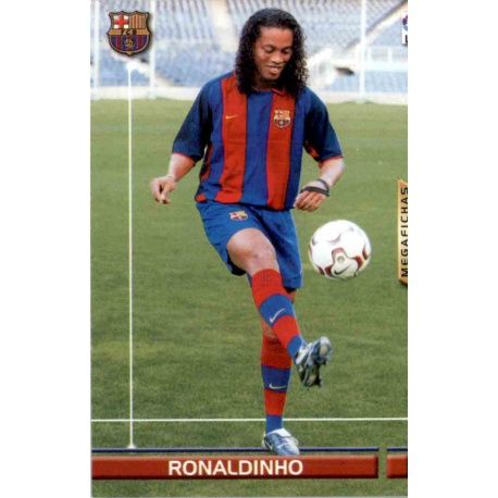 Ronaldinho Nuevo Fichaje Barcelona 449 Megacracks 2003-04