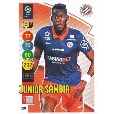 Junior Sambia Montpellier Hérault Sc 210