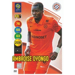 Ambroise Oyongo Montpellier Hérault Sc 212