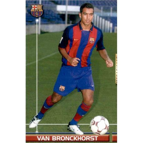 Van Bronckhorst Versión 1 Nuevo Fichaje Barcelona 474 Megacracks 2003-04