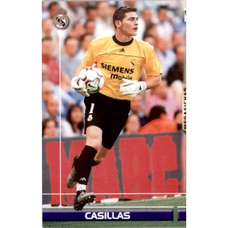 Casillas Real Madrid 146 Megafichas 2003-04
