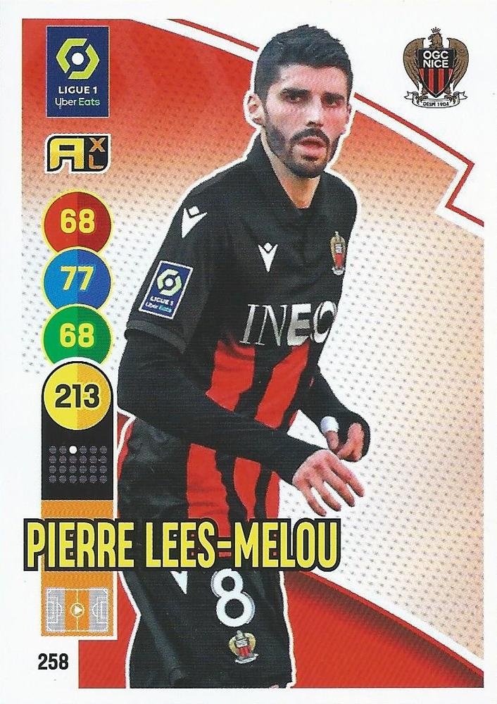 Carte Adrenalyn Signée Lees-Melou OGC Nice - Football Ligue 1, Collection