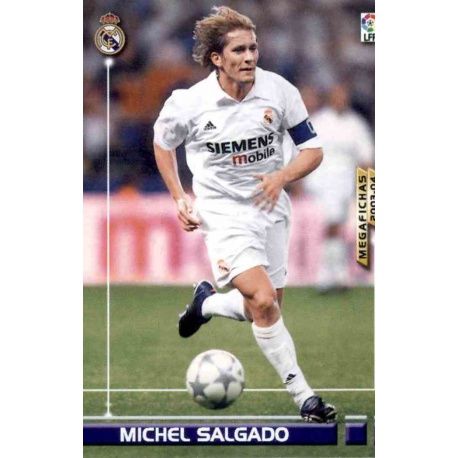Michel Salgado Real Madrid 147 Megafichas 2003-04