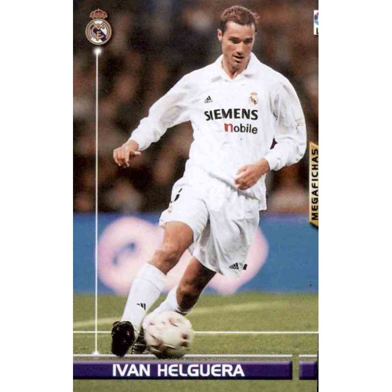 Trading Card Of Ivan Helguera Real Madrid Helguera Megafichas 2003 04
