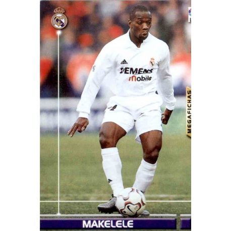 Makelele Real Madrid 153 Megafichas 2003-04