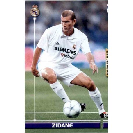 Zidane Real Madrid 156 Megafichas 2003-04