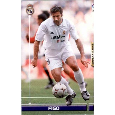 Figo Real Madrid 158 Megafichas 2003-04