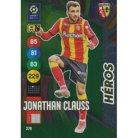 Jonathan Clauss Héros RC Lens 378