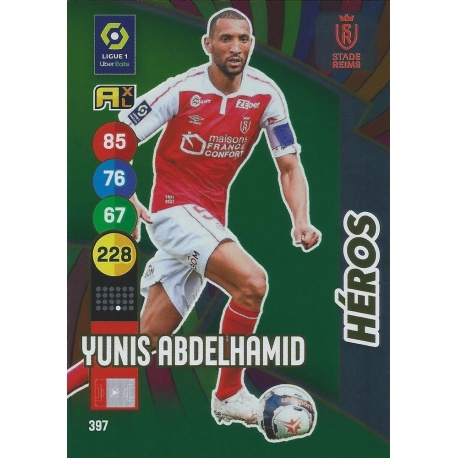 Yunis Abdelhamid Héros Stade de Reims 397