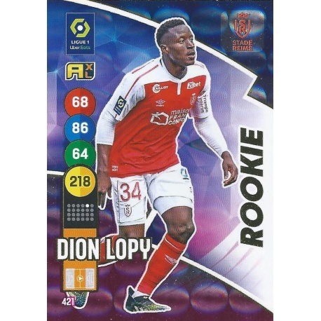 Dion Lopy Rookie Stade de Reims 421