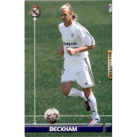 Beckham Nuevo Fichaje Real Madrid 442 Megacracks 2003-04