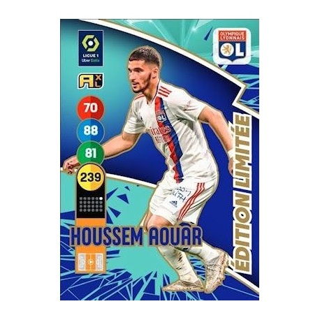 Houssem Aouar Edition Limitee Olympique Lyonnais