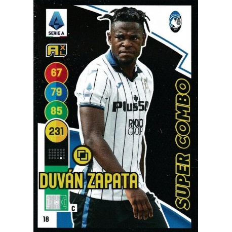 Duván Zapata Super Combo Atalanta 18