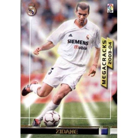 Zidane Megacracks Real Madrid 375 Megacracks 2003-04