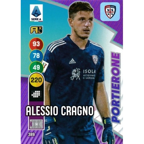Alessio Cragno Portierone Cagliari 389