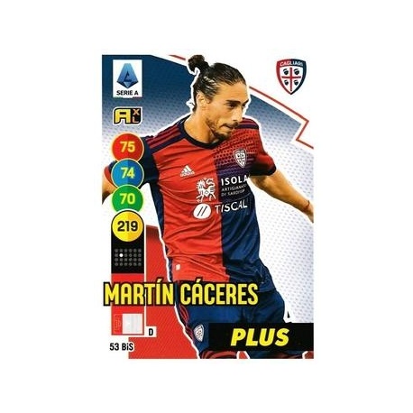 Martín Cáceres Plus Cagliari 53 Bis