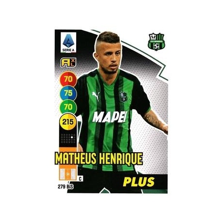Matheus Henrique Plus Sassuolo 279 Bis