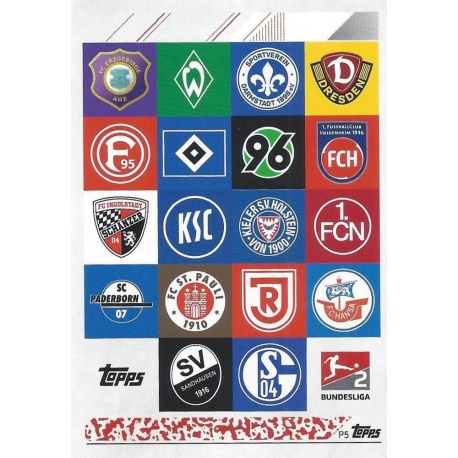 2. Bundesliga Clubs Taktik & Puzzle P5