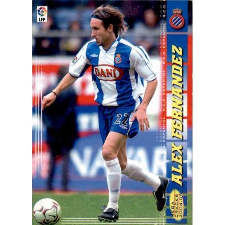 Alex Fernandez Espanyol 119 Megacracks 2004-05