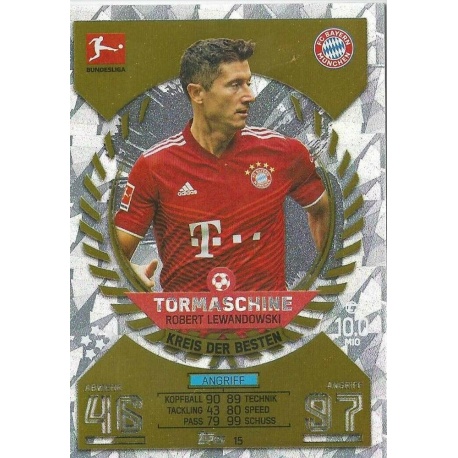 Robert Lewandowski Kreis der Besten FC Bayern München 15