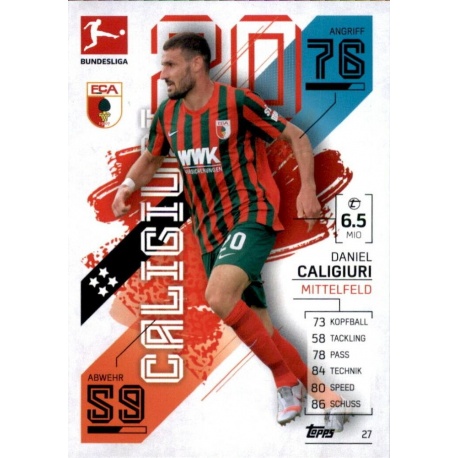 Daniel Caligiuri Fc Augsburg 27