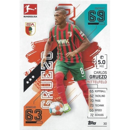 Carlos Gruezo Fc Augsburg 30