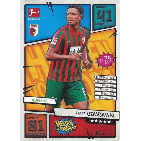 Felix Uduokhai Helden von Morgen Fc Augsburg 36