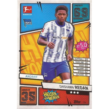 Daishawn Redan Helden von Morgen Hertha Bsc 54