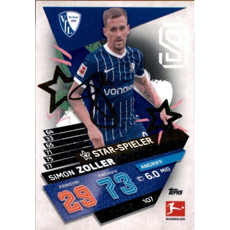 Simon Zoller Star-Spieler Vfl Bochum 1848 107