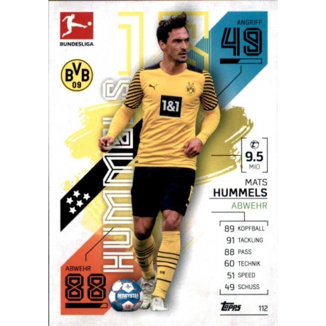 Mats Hummels Borussia Dortmund 112
