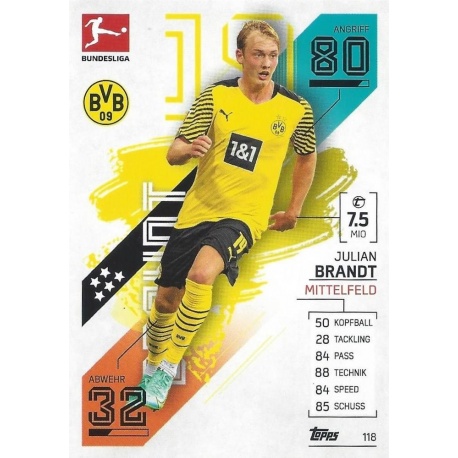 Julian Brandt Borussia Dortmund 118