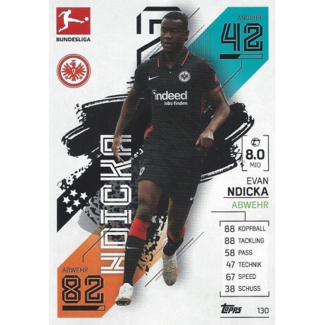 Evan N’Dicka Eintracht Frankfurt 130