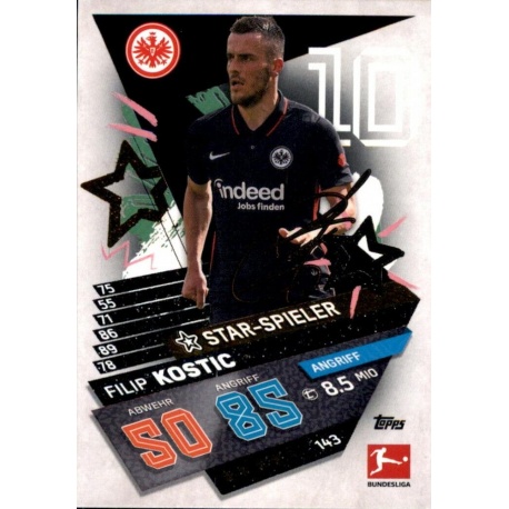 Filip Kostic Star-Spieler Eintracht Frankfurt 143