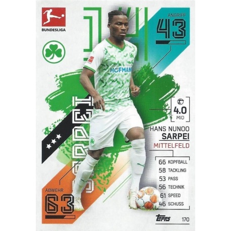 Nunoo Sarpei Spvgg Greuther Fürth 170