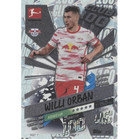 Willi Orban Club 100 Rb Leipzig 232