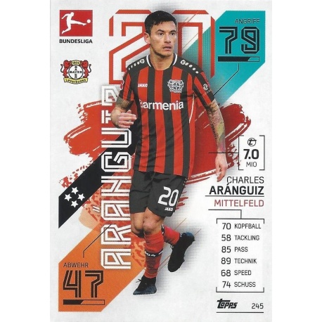 Charles Aránguiz Bayer 04 Leverkusen 245