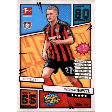 Florian Wirtz Helden von Morgen Bayer 04 Leverkusen 252