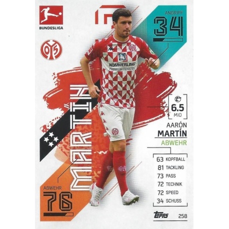 Aarón Martín 1. Fsv Mainz 05 258