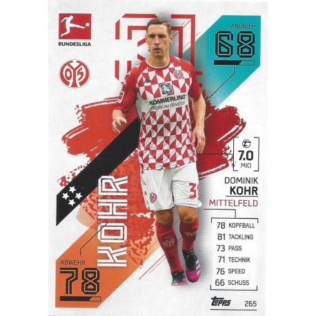 Dominik Kohr 1. Fsv Mainz 05 265